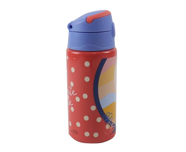 Aluminiumflaska med krok 500 ml - Disney Minnie Sommarmotiv