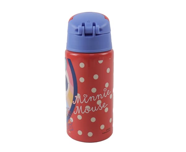 Aluminiumflaska med krok 500 ml - Disney Minnie Sommarmotiv