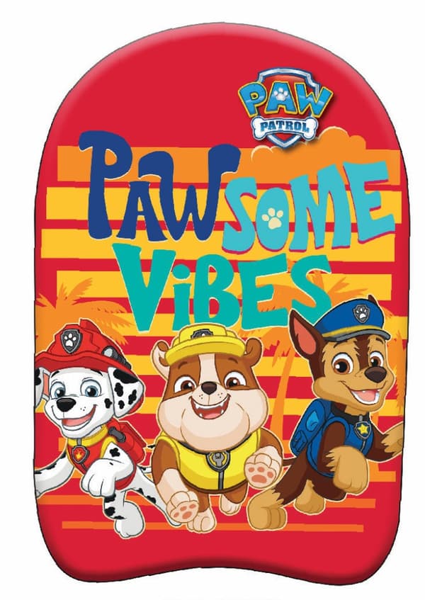 Paw Patrol Vibes Kicksurfbräda, simbräda 45 cm