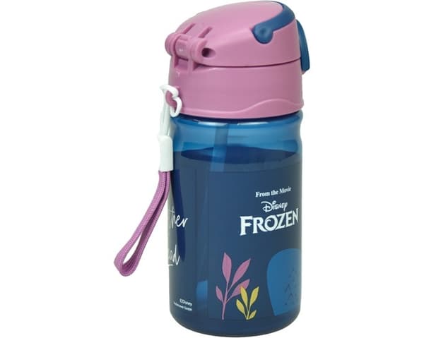 Plastflaska med krok 350 ml, Disney Frozen Systrar