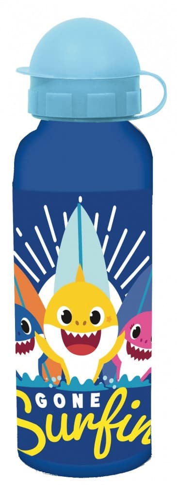 Baby Shark Våg Aluminium Vattenflaska 520 ml