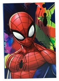 Spiderman Splotch B/5 linjerad anteckningsbok 40 sidor