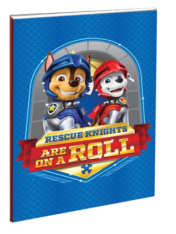Paw Patrol Knights B/5 linjerad anteckningsbok, 40 blad