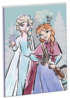 Disney Frozen Äventyr B/5 linjerad anteckningsbok 40 sidor