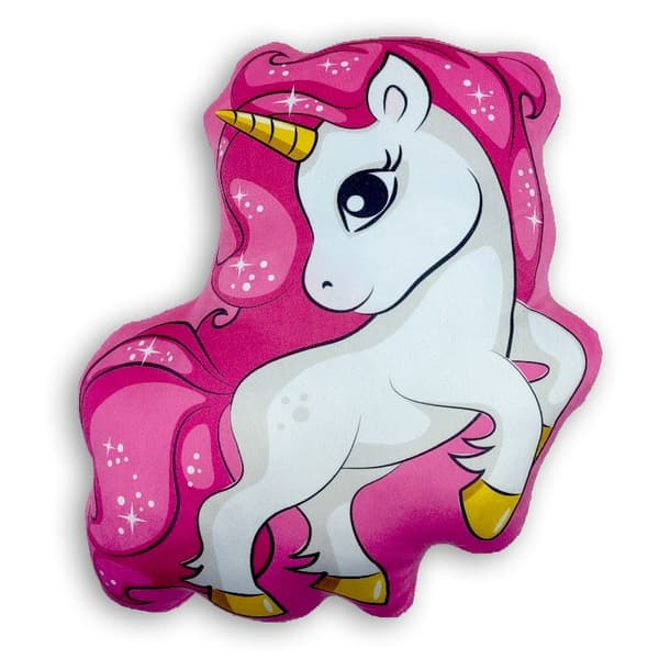 Unicorn Special 3D dekorerad kudde 35 cm