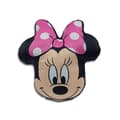Miniatyrbillede 1 af 3: Minnie Mouse 3D prydnadskudde i velour 35 cm - Disney