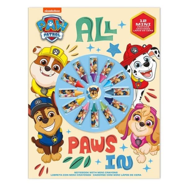 Paw Patrol Future Leader anteckningsblock + minikritset