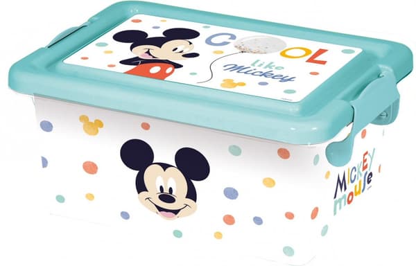 Plastförvaringslåda Disney Mickey 3,7 L
