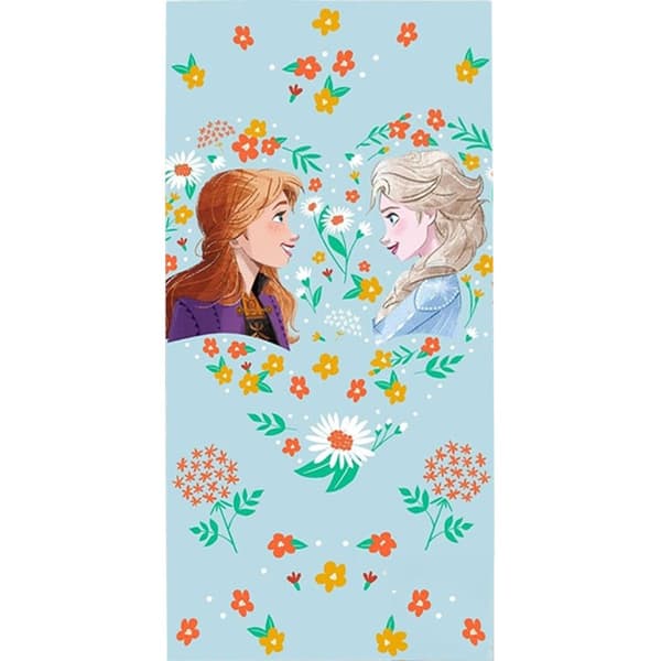 Disney Frost Blomsterbadhandduk, strandhandduk 70x140 cm