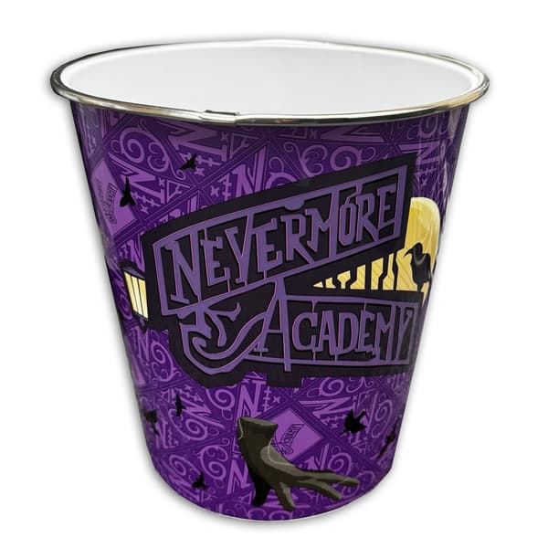 Wednesday Nevermore Academy 5 liter bin