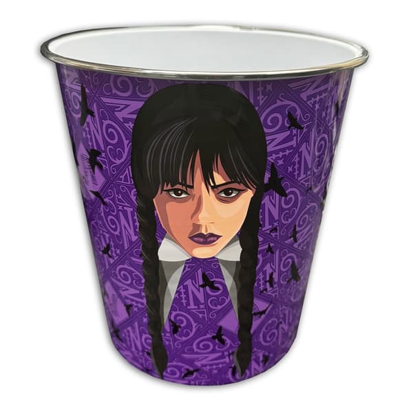 Wednesday Nevermore Academy 5 liter bin