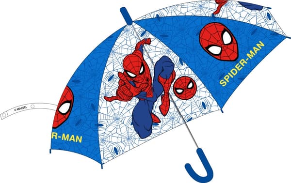 Spiderman Web Blå barnens paraply Ø74 cm