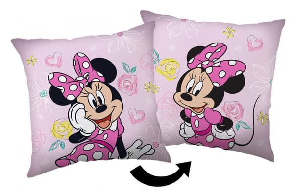 Minnie Mouse rosa rosett dekorativ kudde 40*40 cm från Disney