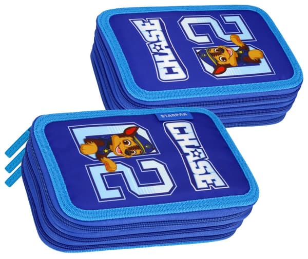 Paw Patrol Chase pennfodral med 3 fack