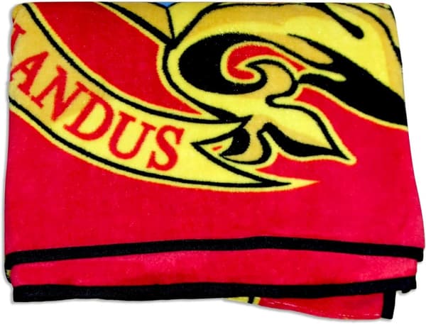 Harry Potter Polar-fleece med röd korall, filt 120x150 cm