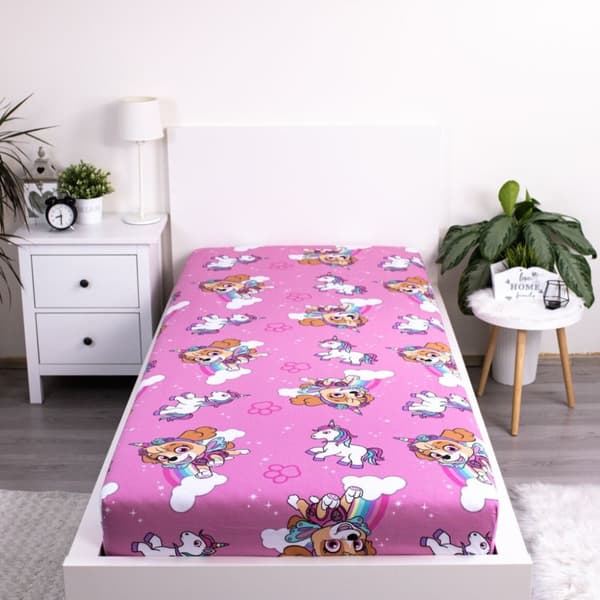 Paw Patrol Unicorn Dreams påslakan 90x200 cm