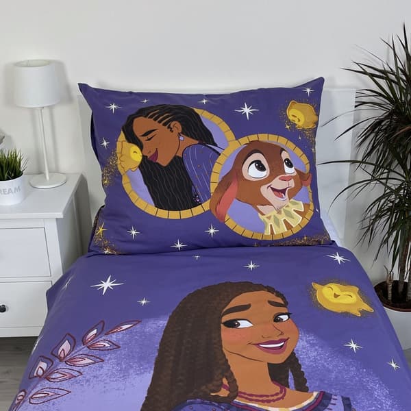 Disney Wish sängkläder set 140×200 cm, 70×90 cm