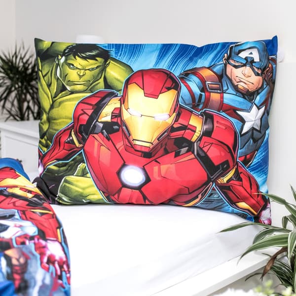 Avengers sängkläder set 140×200 cm, 70×90 cm