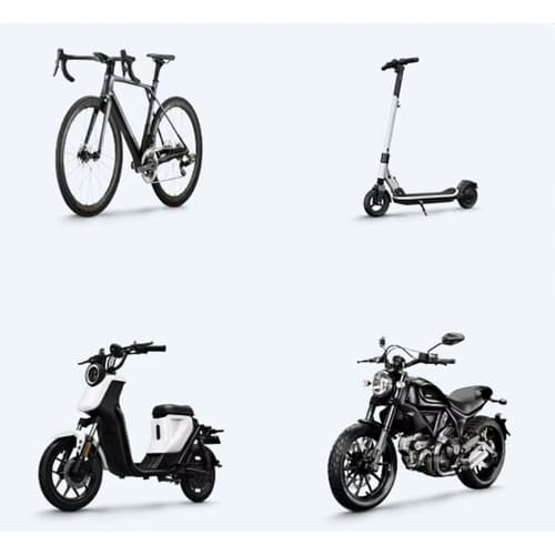 Mobilhållare för Cykel - Fäst på styret