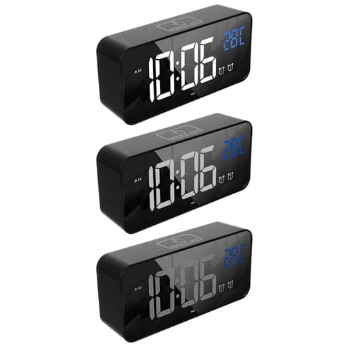 Digital Väckarklocka Bluetooth - Termometer & musik