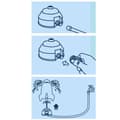 Miniatyrbilde 7 av 8: Vattensprinkler för Barn - Raket