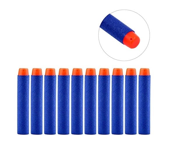 NERF-kompatibla launcherpilar 10 st 7,2 cm