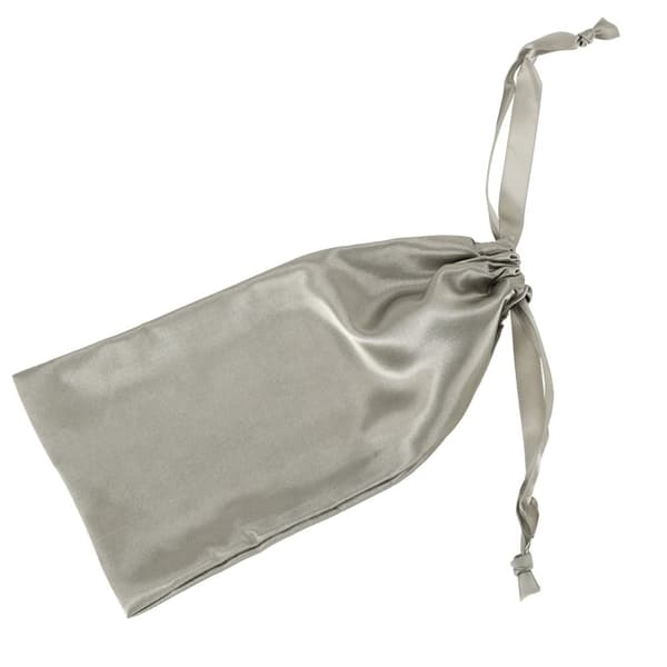 Ögonbindel sömnmask i grått fodral