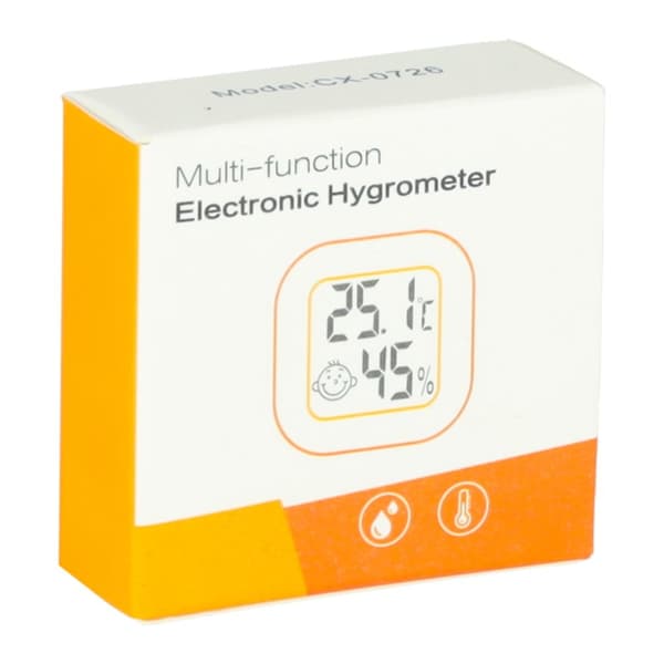 Hygrometer Rumstermometer Fuktighetsmätare LCD