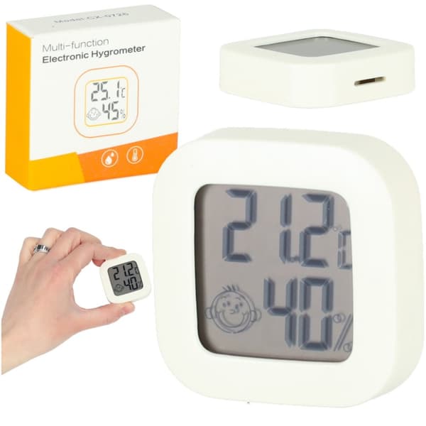 Hygrometer Rumstermometer Fuktighetsmätare LCD
