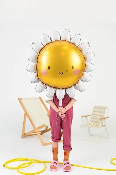 Folieballong Sol 70cm