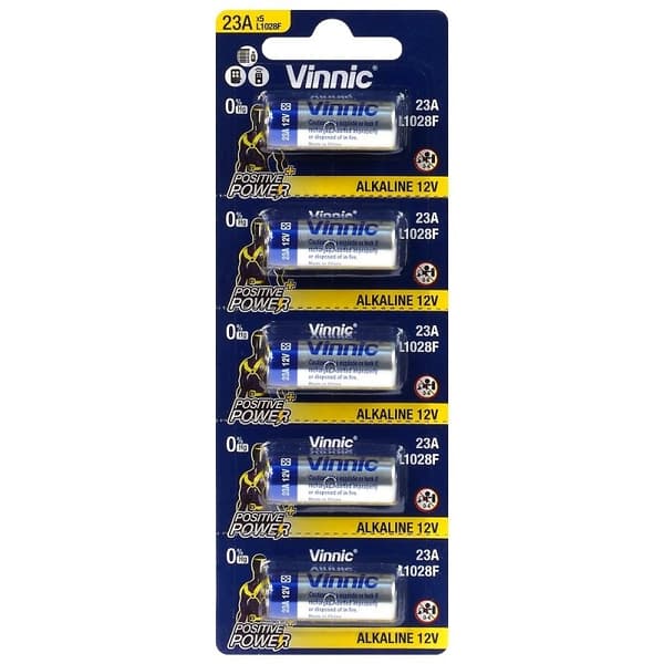 Vinnic 23A L1028 batteripris per 5 st.