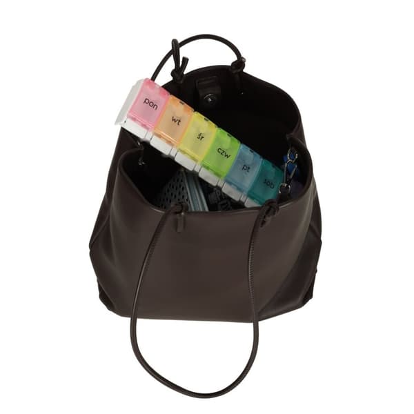 Weekly pill organizer container 7 dagar EN
