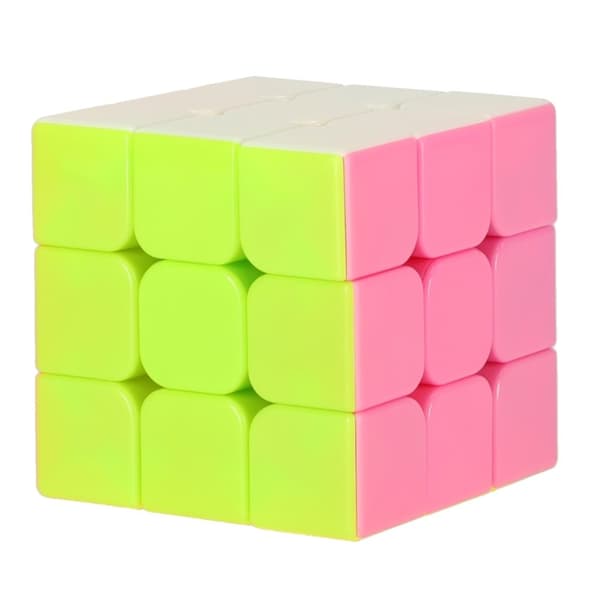 Pusselspel Pusselkub 3x3 neon 5,65 cm