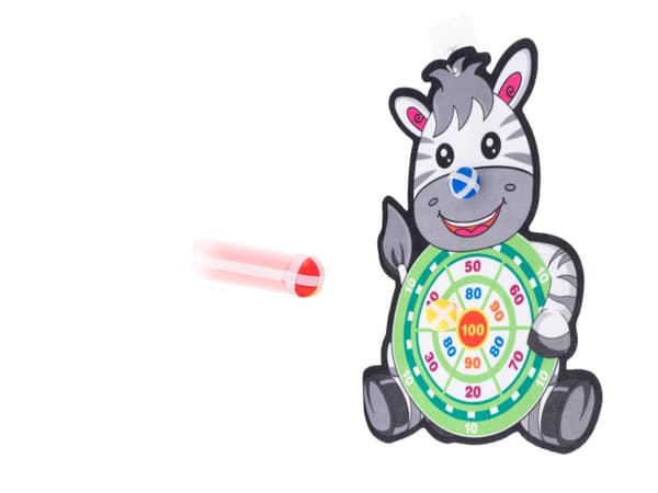 Kardborre dart spel säkert dart mål zebra