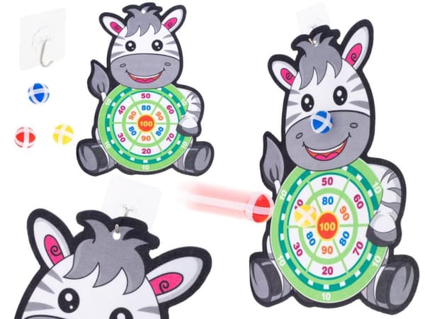 Kardborre dart spel säkert dart mål zebra