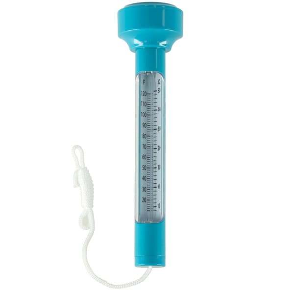 Simbassängtermometer flottör