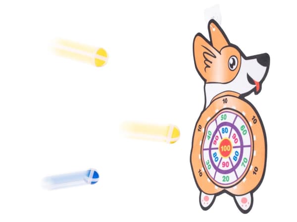 Kardborre dart spel säkert dart mål corgi