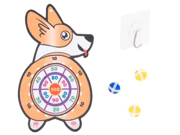 Kardborre dart spel säkert dart mål corgi