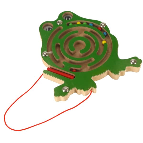 Magnetisk grodbollslabyrint