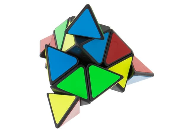 PYRAMINX pusselkubspel Black MoYu