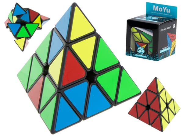 PYRAMINX pusselkubspel Black MoYu