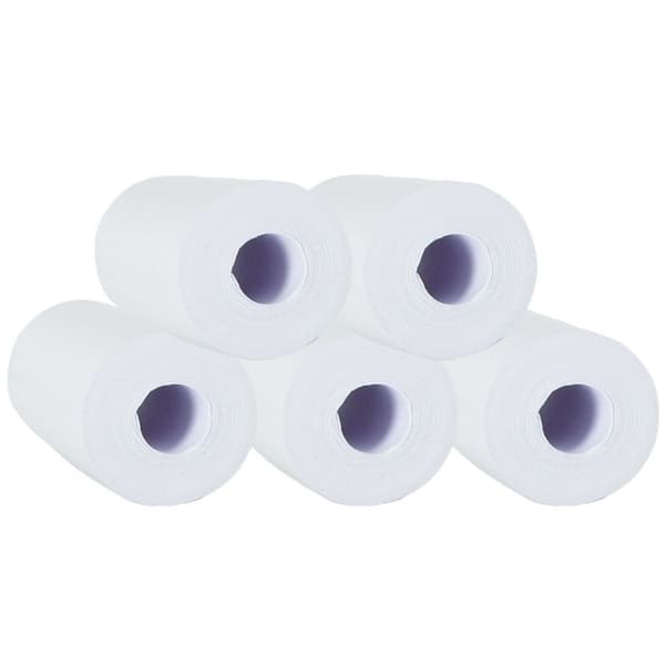 Termopappersrullar för miniskrivare 5,7 cm x 4,5 m 5 stycken