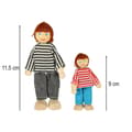 Miniatyrbild 5 av 6: Dockor dockor till dockhusfamiljen 6 st.