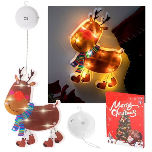 LED-hänglampor Juldekoration renar