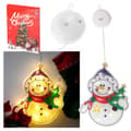Miniatyrbilde 1 av 8: LED-hänglampor Juldekoration snögubbe
