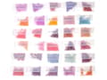Miniatyrbild 5 av 11: Diamantbroderi mosaik set 5D maskros