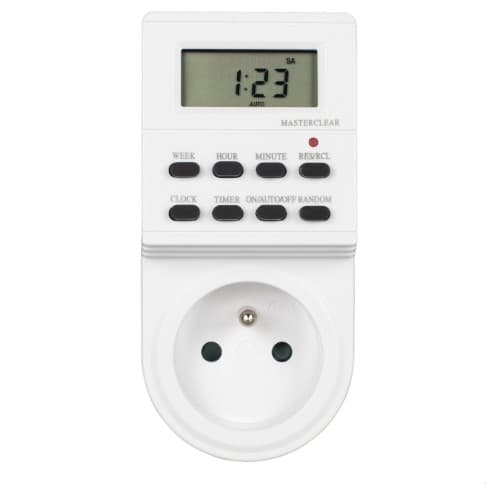 Digital timerströmbrytare TS-EF1-2 VA0173 Vayox