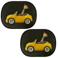 Miniatyrbilde 1 av 7: Statisk solskyddsgardin bilfönsterskydd giraff