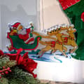 Miniatyrbilde 4 av 8: LED-hänglampor juldekoration jultomtens släde