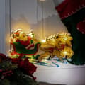 Miniatyrbilde 5 av 8: LED-hänglampor juldekoration jultomtens släde